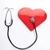 A stethescope and heart graphic