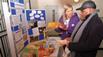 Macmillan giving nutritional advice at wellbeing clinic
