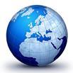 A picture of the globe
