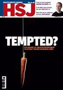 Front cover of Health Service Journal