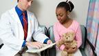 Doctor and young girl