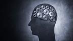 Conceptual image of head filled with cog gears