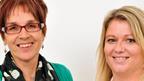 Hilary Neve and Liz Brimacombe