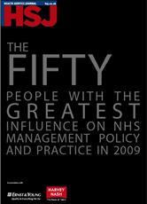 HSJ50 2009 - major shifts of power