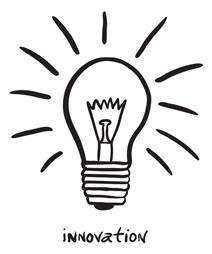 Innovation lightbulb idea