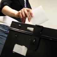 A ballot box