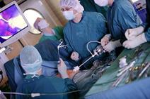 Surgery in progress