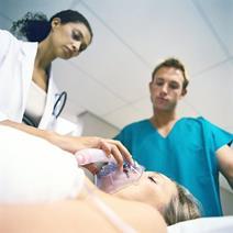 Patient with respiratory problems
