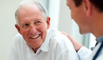 Smiling patient