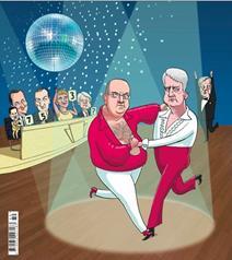 Andrew Lansley and David Nicholson ballroom dancing