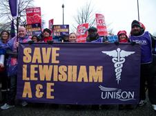 Lewisham rally