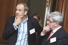 Dean Royles with Sir Keith Pearson