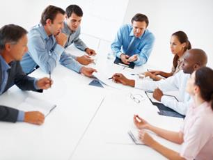 private sector board meeting