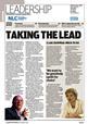 NHS leadership specical report: taking the lead