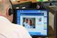 A doctor consulting a patient online