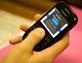 Photo of junior doctor mobile phone with Nervecentre software