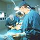 Surgeons preparing surgery