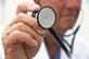 Doctor using stethoscope