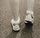 feet in running shoes