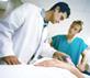 Patient undergoing a medical examination