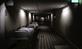 Dark hospital corridor