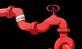 Illustration of red pipe with knot in it