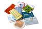 Contraceptive types in a pile
