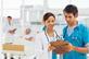 Male and female nurses