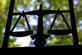 Silhouette of justice scales