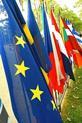 European union flags