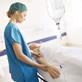 a patient in intensive care