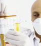 Scientist at work in laboratory