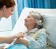 nurse hospital elderly woman patient care
