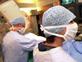 Surgeons in face masks