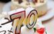 70th birthday cake